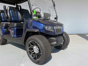 Blue Evolution D5 Lithium Golf Cart Forward Facing 04